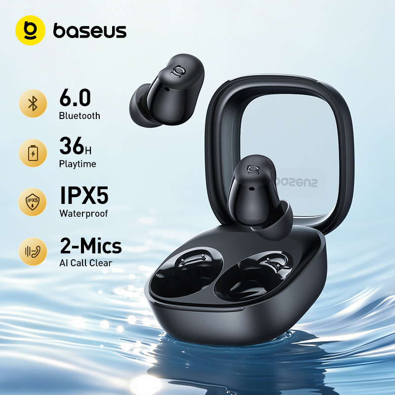 Sleep Mask Headphones Bluetooth - Baseus Bass WM02s ワイヤレスイヤホン Bluetooth 6.0