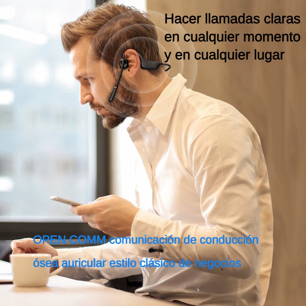 Bone Conduction Running Headphones - PARAMITA 骨伝導ヘッドホン。開放型で、ワイヤレス。ランニング、サイクリング、ワークアウト、アウトドアスポーツに最適。クリアな通話が可能。