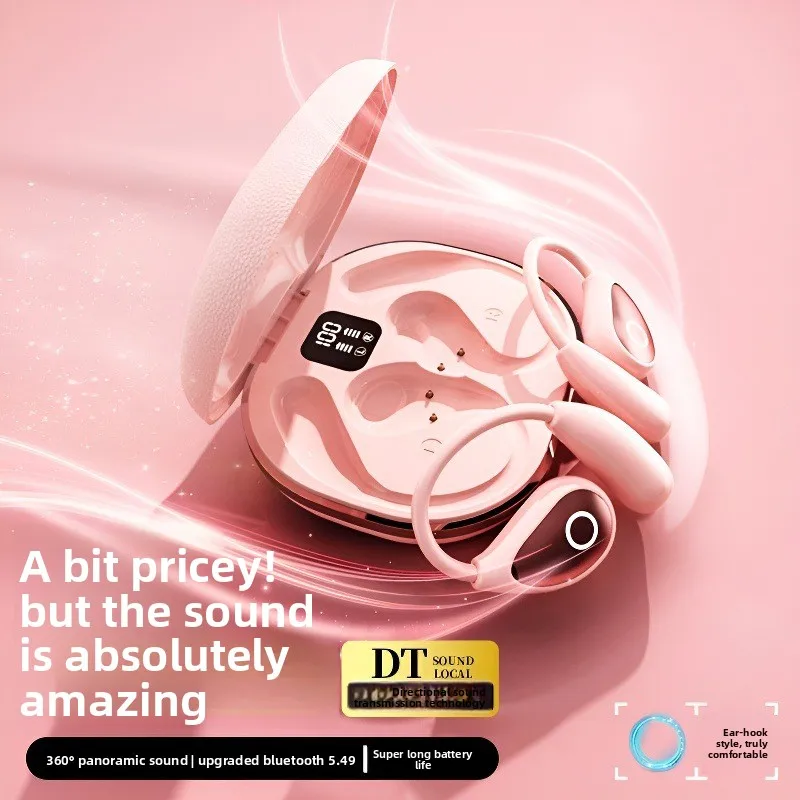Anc Wireless Over Ear Headphones - BluetoothイヤホンM95、ワイヤレス、デジタル表示付きのオーバーイヤーデザインでスポーツに最適、長時間のバッテリー駆動