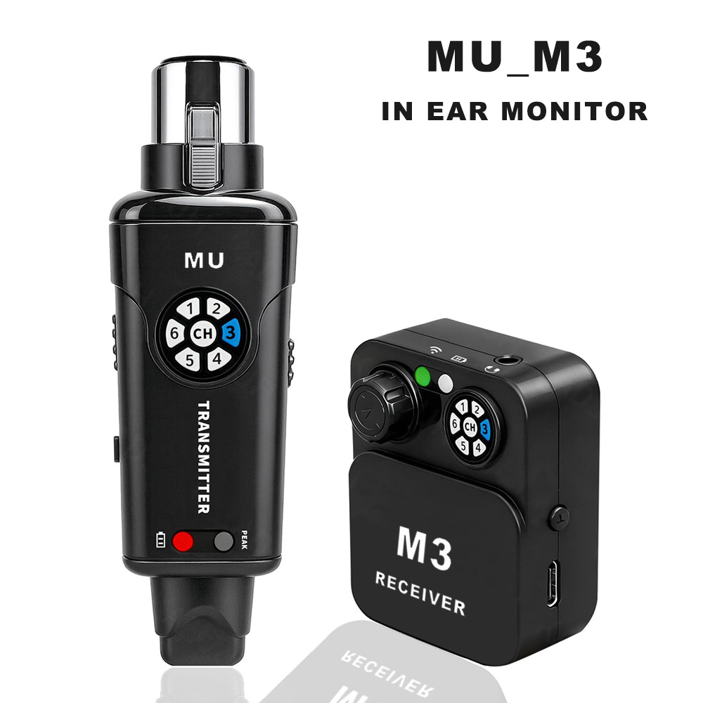 2.4GHzワイヤレスイヤモニシステム。ステレオ、低遅延、ラ - In Ear Monitors For Singers のレビューと価格