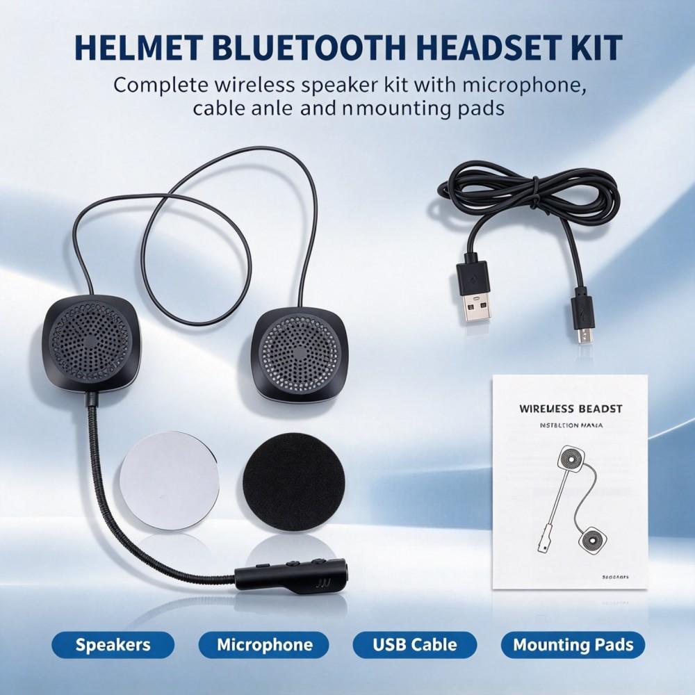 バイク用Bluetoothヘルメットヘッドセット。ハンズフリ - Speakers のレビューと価格