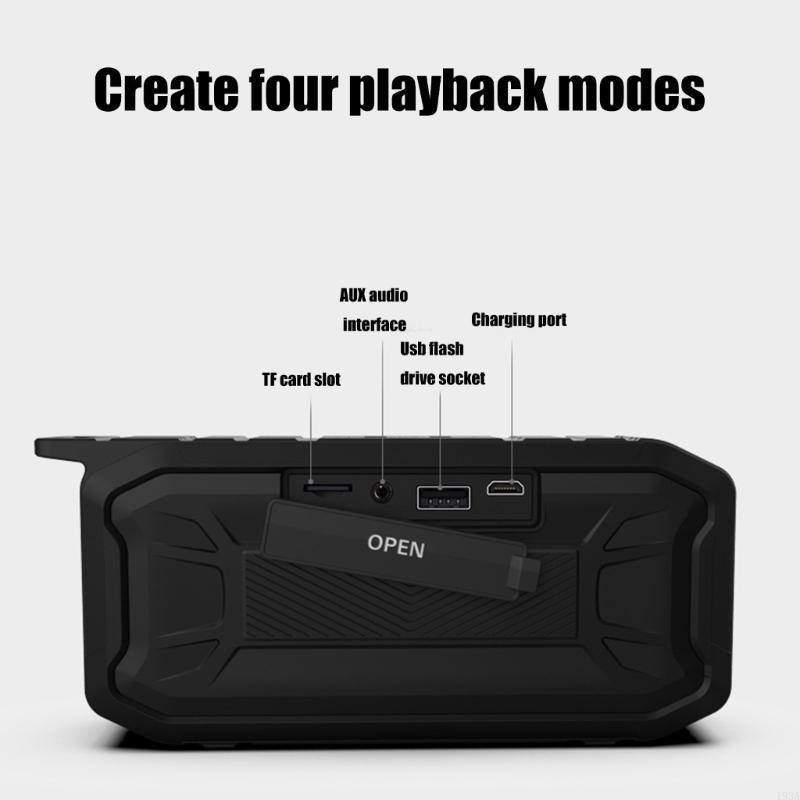 ワイヤレススピーカーBluetooth互換5.0 IPX7防 - Portable Bluetooth Speaker Waterproof Ipx7 のレビューと価格
