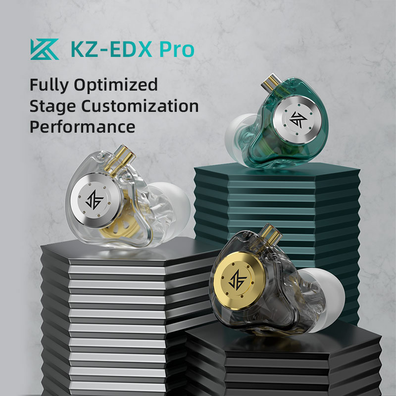 KZ EDX pro イヤホン 重低音 インイヤーモニター  - In Ear Monitors For Singers のレビューと価格