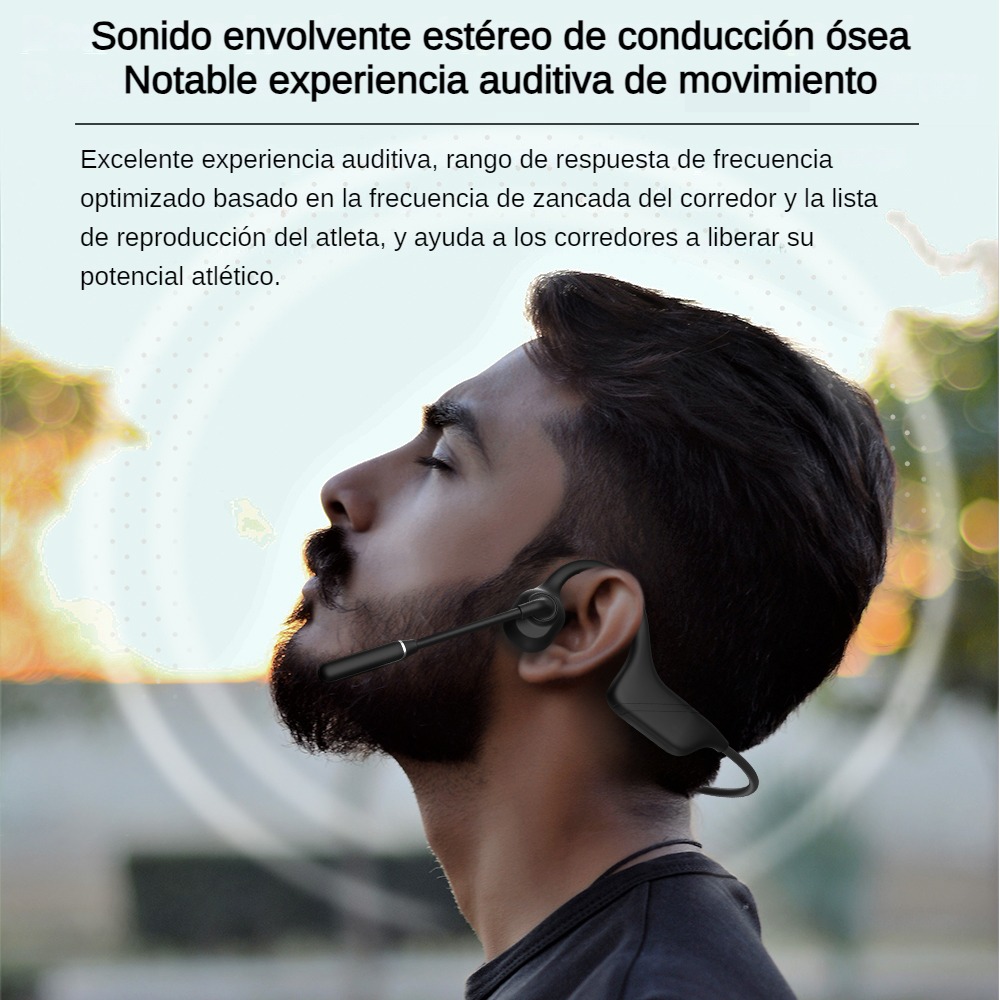 PARAMITA 骨伝導ヘッドホン。開放型で、ワイヤレス。ラ - Bone Conduction Running Headphones のレビューと価格