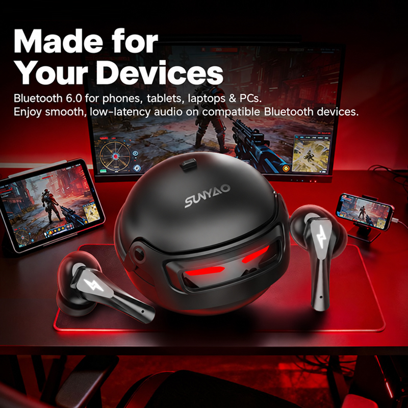 Lenovo GT101 ゲーミングヘッドセット、ワイヤレス - Headphones のレビューと価格