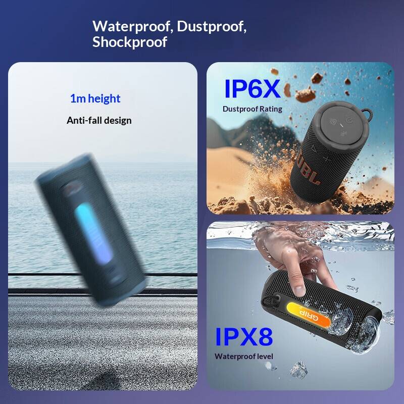 スキーパティオ用JBL GRIP IPX7防水スピーカー R - Portable Bluetooth Speaker Waterproof Ipx7 のレビューと価格