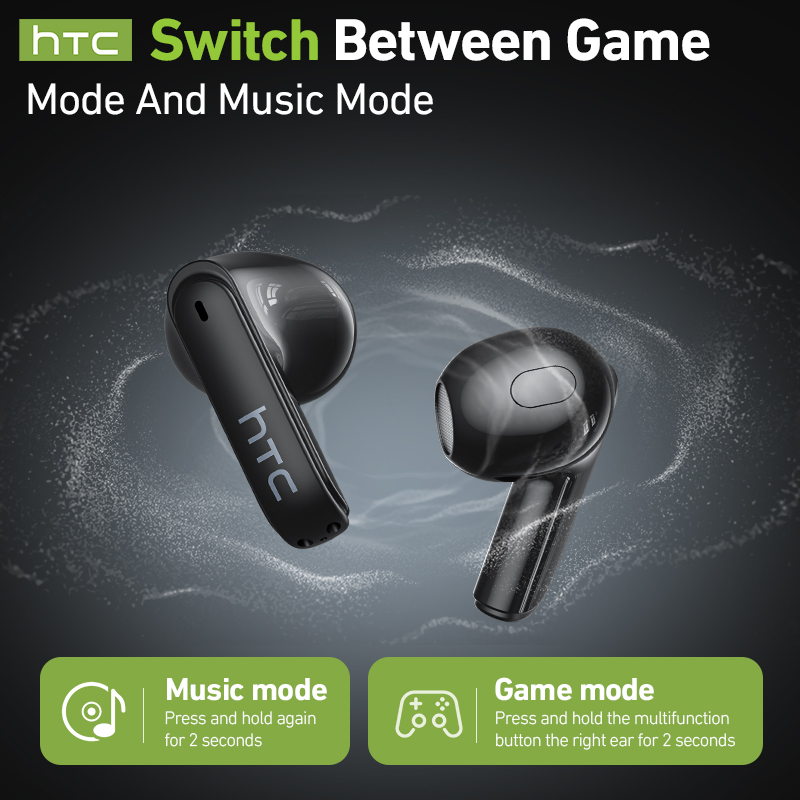 HTC製ゲーミングBluetoothヘッドホン（マイク付き） - Headphones のレビューと価格